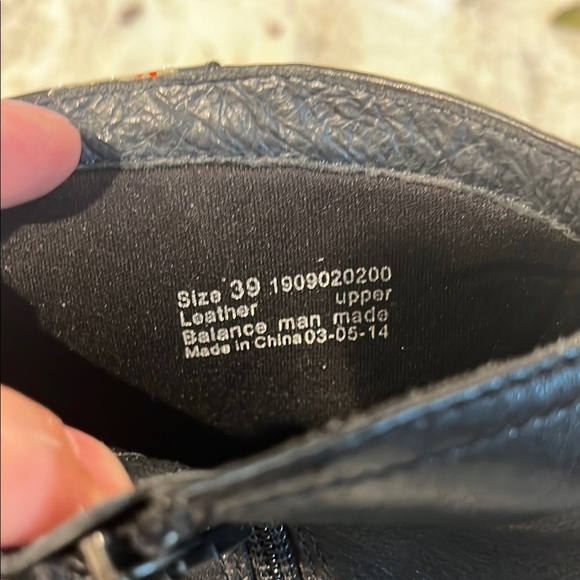 Dansko Faith Wedge Boot - Black Leather - Picture 5 of 8